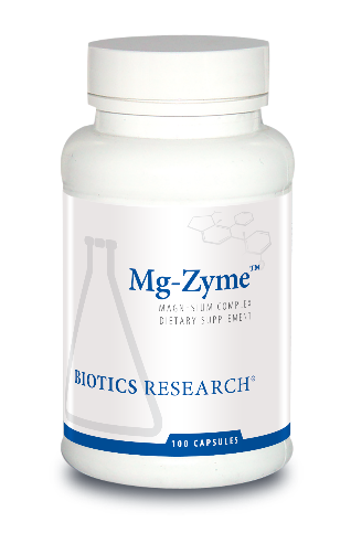 Mg-Zyme (Magnesium) 100 Capsules Biotics Research