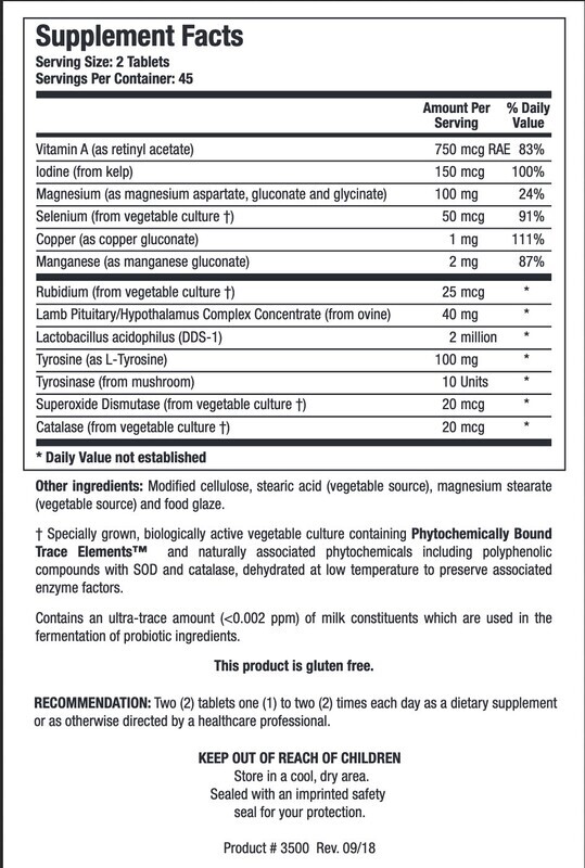 Thyrostim 90 Tablets Biotics Research