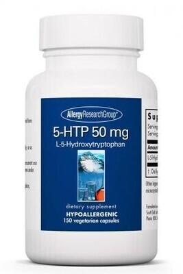 5-HTP 50 mg 150 Vegetarian Capsules Allergy Research Group