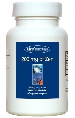 200 mg of Zen 60 veg caps Allergy Research Group