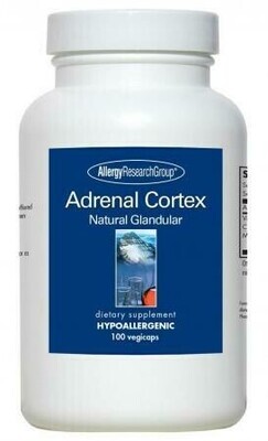 Adrenal Cortex 100 mg 100 Vegicaps Allergy Research Group
