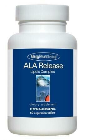 ALA Release 60 Vegetarian Tablets Allergy Research Group