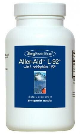 Aller-Aid L-92 60 Vegetarian Capsules Allergy Research Group