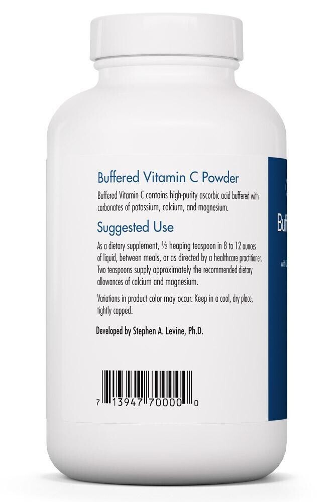 Buffered Vitamin C Powder 240 gr  Allergy Research Group