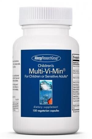 Children&#39;s Multi-Vi-Min 150 Vegetarian Caps Allergy Research Group