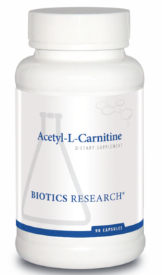 Acetyl-L-Carnitine 500 mg 90 capsules Biotics Research