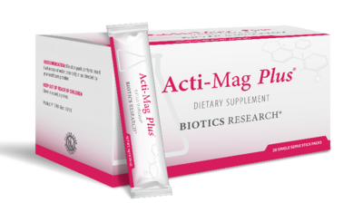 Acti-Mag Plus Stick Packs 400 mg (20 count) Biotics Research