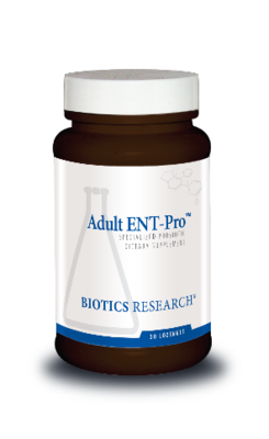 Adult ENT-Pro 30 losenges Biotics Research