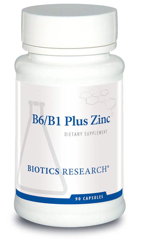 B6/B1 Plus Zinc 90 capsules Biotics Research