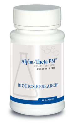 ALPHA-THETA PM 60 capsules Biotics Research