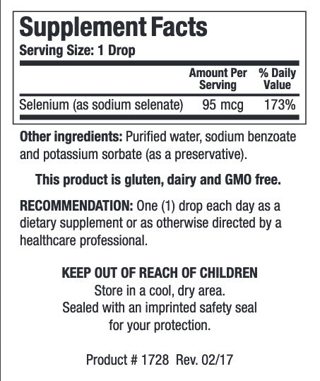 Aqueous Selenium 15 ml Biotics Research