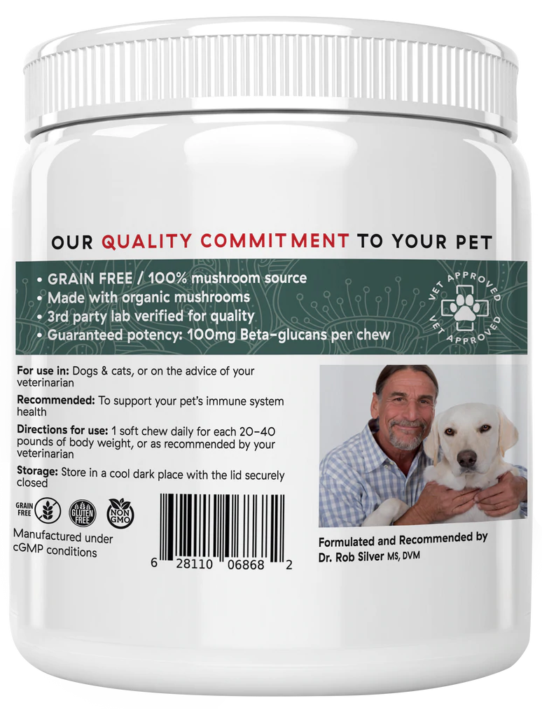 Mushroom Immune Pet Chews Mushroom Immune Pet Chews