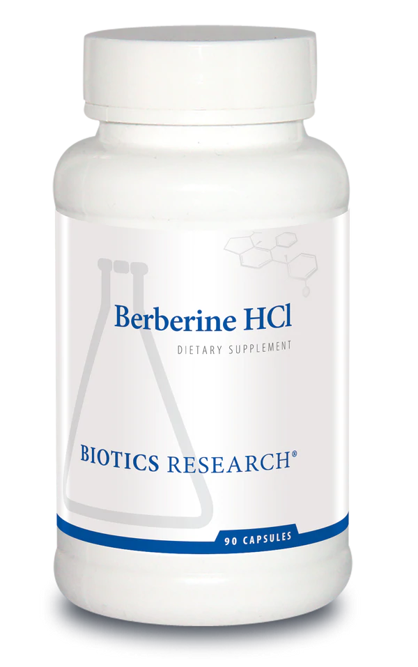 Berberine HCl 90 capsules Biotics Research