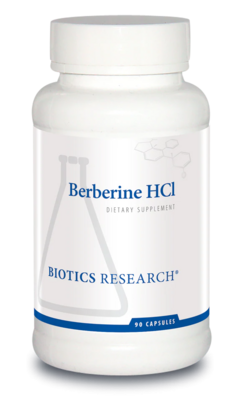 Berberine HCl 90 capsules Biotics Research