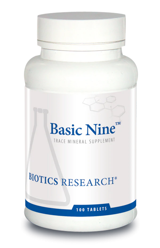 Basic Nine 100 tablets Biotics Research