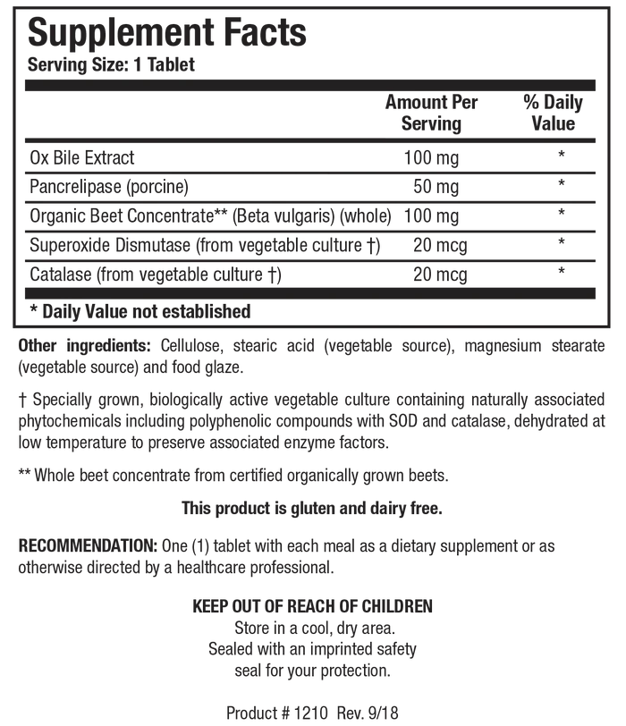 Beta Plus 90 tablets Biotics Research