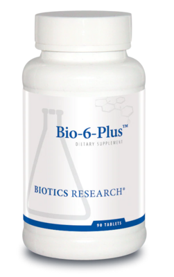 Bio-6-Plus 90 tablets Biotics Research