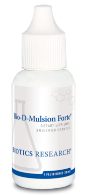 Bio-D-Mulsion Forte 30 ml Biotics Research