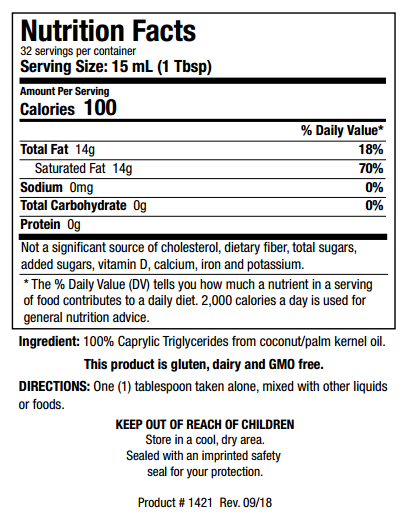 Bio-MCT 480 ml Biotics Research