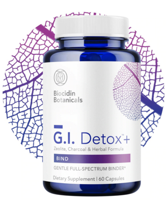 G.I. Detox + 60 capsules Biocidin Botanicals