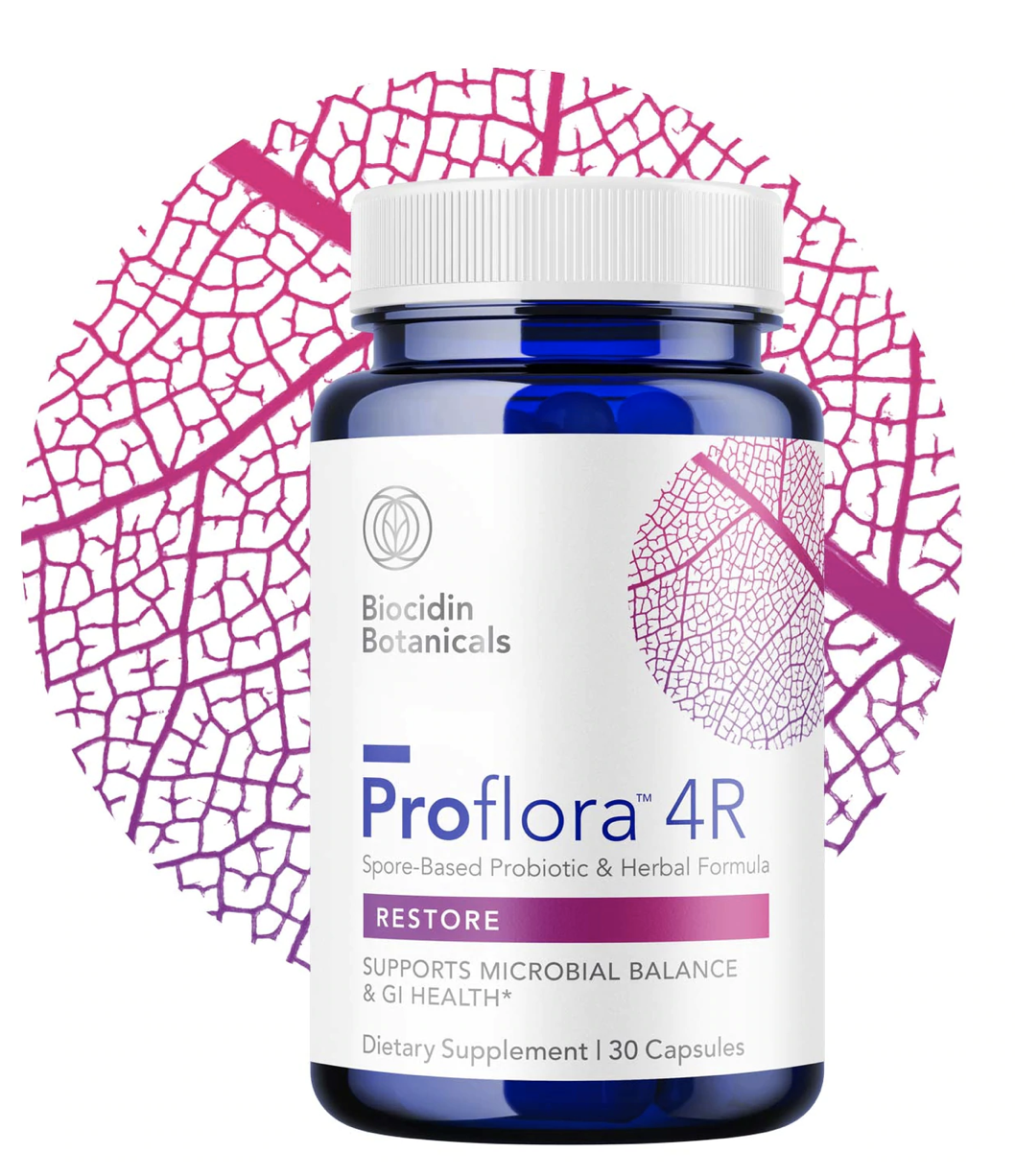 Proflora 4R Restorative Probiotic 30 capsules Biocidin Botanicals