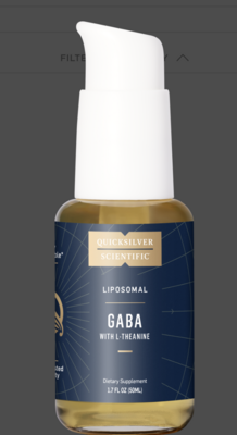 GABA + L-Theanine Liposomal 50 ml Quicksilver Scientific