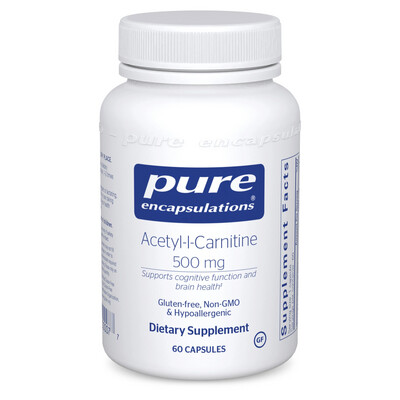 Acetyl-L-Carnitine 500 mg 60 vcaps Pure Encapsulations
