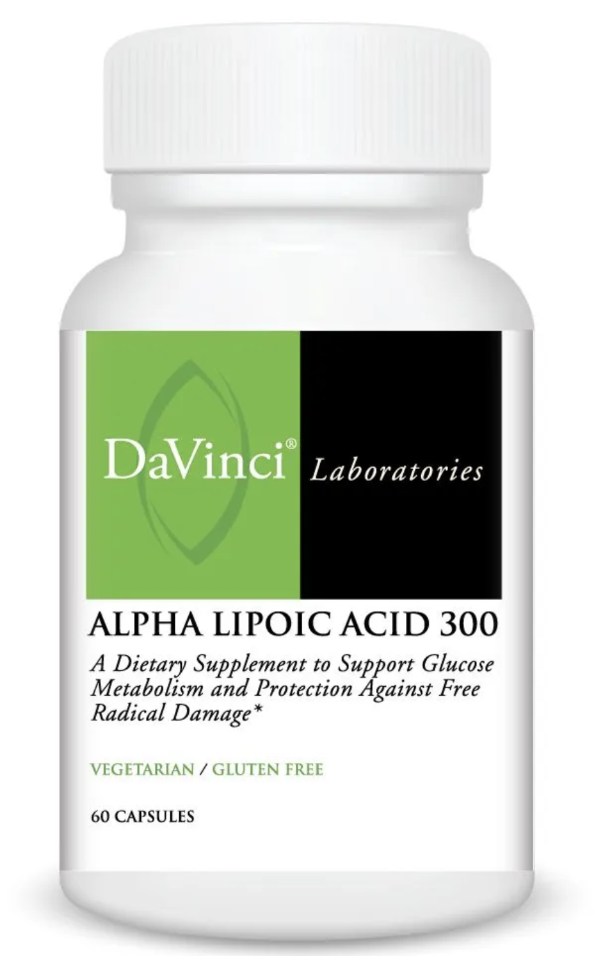 Alpha Lipoic Acid 300 mg 60 vegcaps DaVinci Laboratories