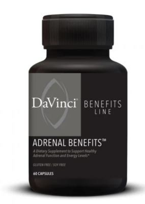 Adrenal Benefits 60 capsules DaVinci Laboratories