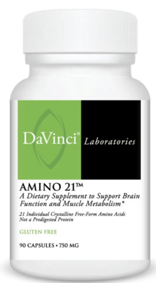 Amino 21 750 mg 90 capsules DaVinci Laboratories
