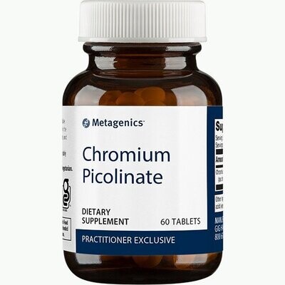 Chromium Picolinate 60 tabs METAGENICS