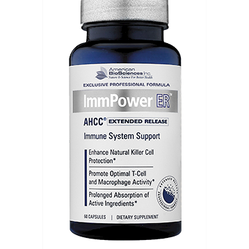 ImmPower ER AHCC 500 mg 60 Capsules American BioSciences