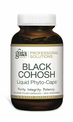 Black Cohosh 60 capsules Gaia Herbs