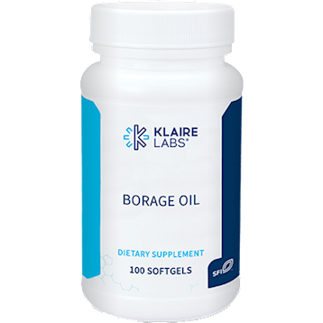 Borage Oil 1000 mg 100 gels KLAIRE LABS