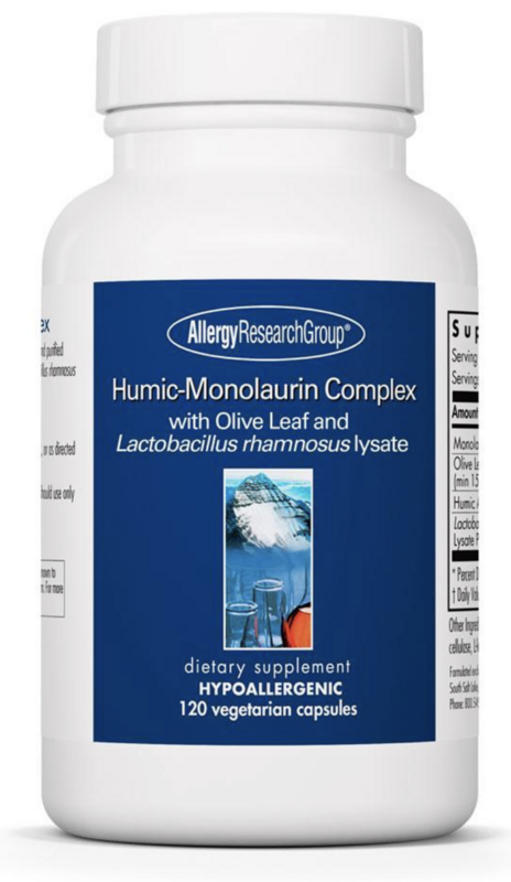 Humic-Monolaurin Complex 120 vcaps Allergy Research Group