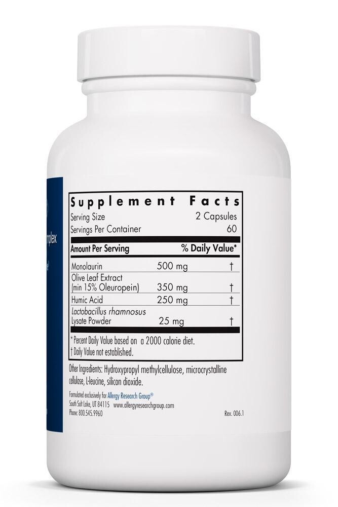 Humic-Monolaurin Complex 120 vcaps Allergy Research Group