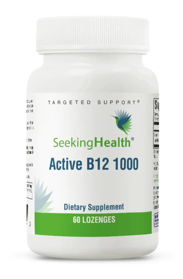 Active B12 1000 - 60 Lozenges Seeking Health