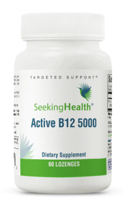 Active B12 5000 - 60 Lozenges Seeking Health