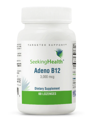 Adeno B12 3000 mcg 60 lozenges Seeking Health