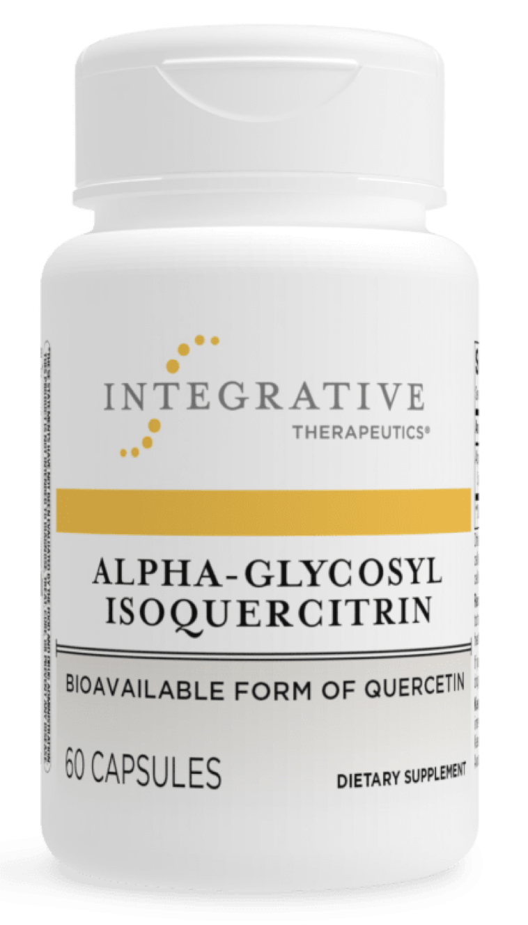 Alpha-Glycosyl Isoquercitrin 60 capsules Integrative Therapeutics