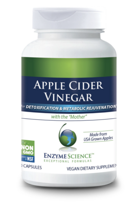 Apple Cider Vinegar 60 vegcapsules Enzyme Science