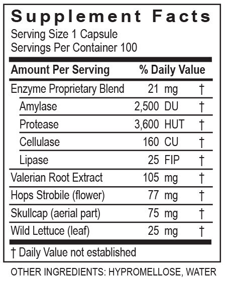 CalmZyme 100 Capsules Transformation Enzyme