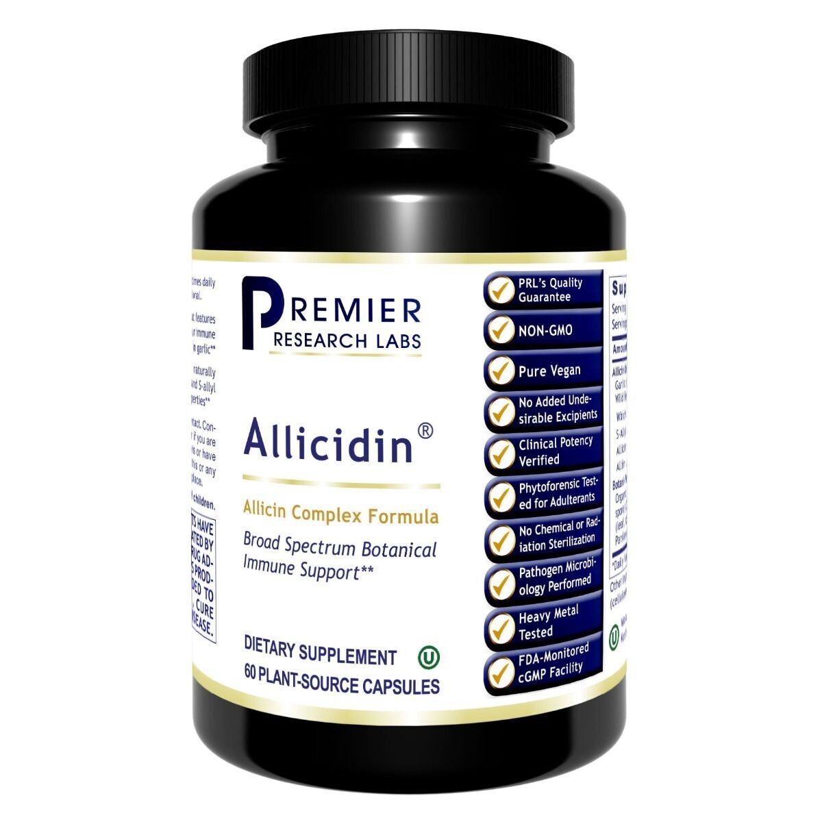 Allicidin 60 capsules Premier Research Labs