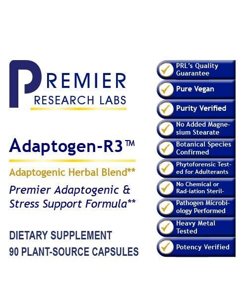 Adaptogen-R3 90 vegcaps Premier Research Labs