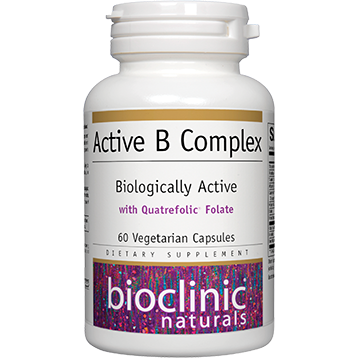 Active B Complex 60 vegcaps Bioclinic Naturals
