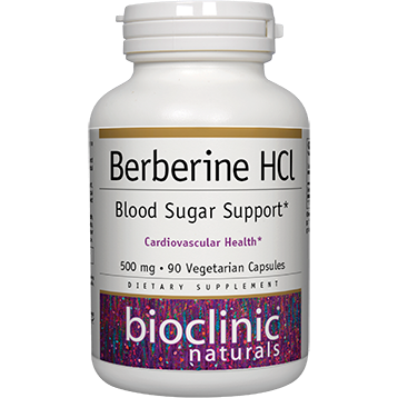 Berberine HCL 90 vegcaps Bioclinic Naturals