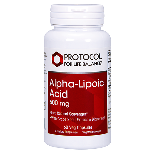 Alpha-Lipoic Acid 600 mg 60 vcapsules Trace Minerals Research