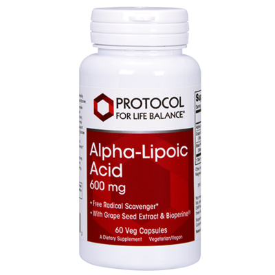 Alpha-Lipoic Acid 600 mg 60 vcapsules Trace Minerals Research