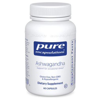 Ashwagandha 500 mg 60 vegcaps Pure Encapsulations