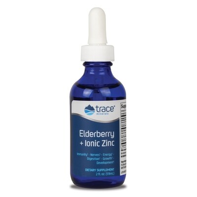 Elderberry + Ionic Zinc 60 ml Trace Minerals Research